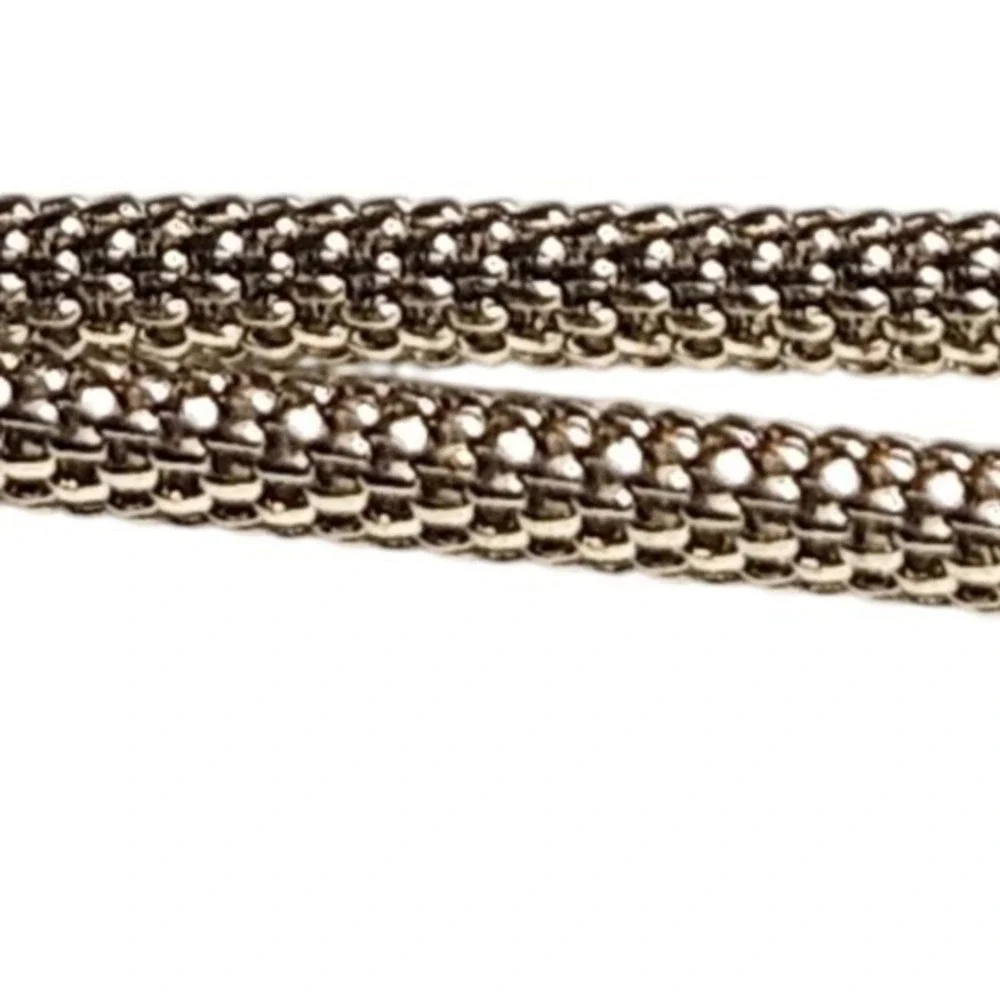 Vintage Necklace Charming Charlie‎ Eternity Knot Pendant Silver-Tone Business 17